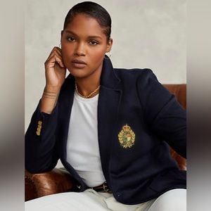 Ralph Lauren single-breasted Crest Blazer